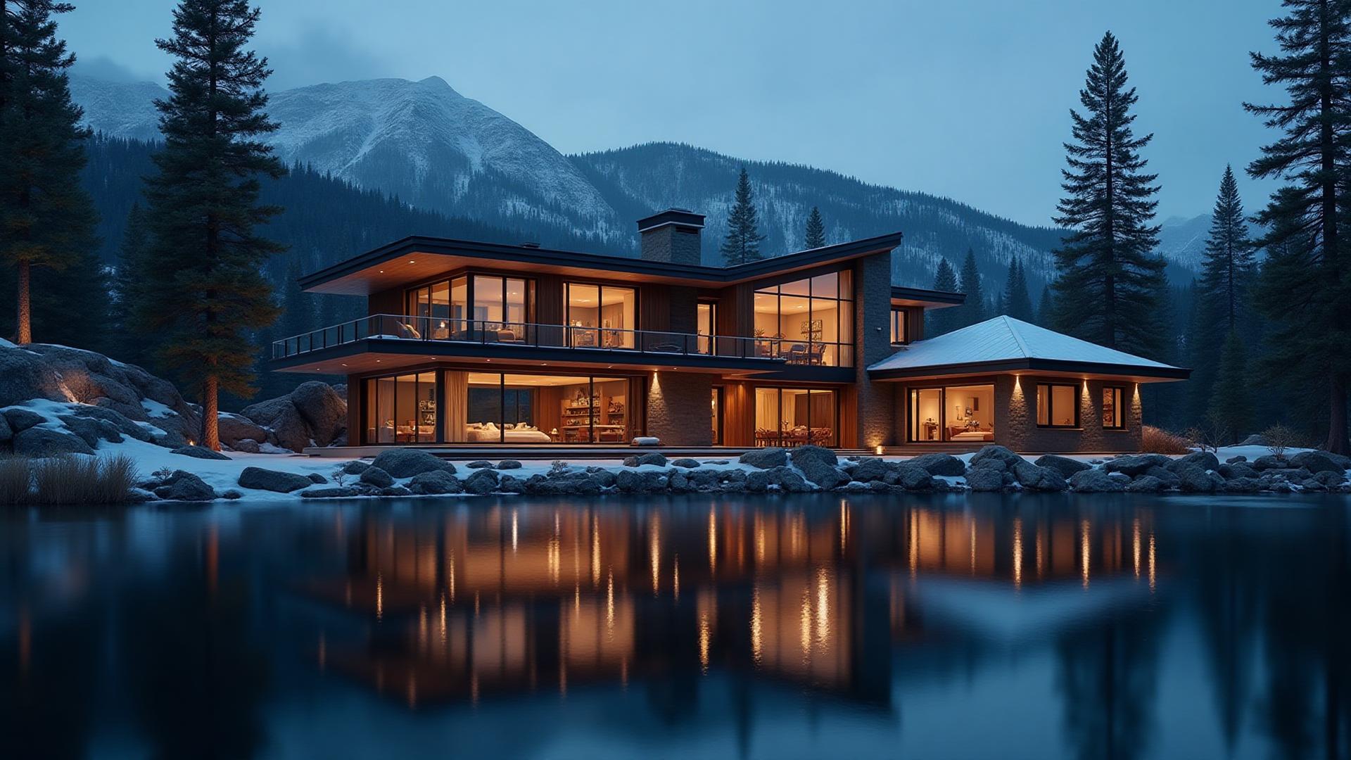 Lakefront home in the Inland Pacific Northwest